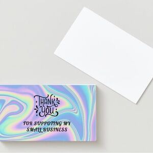 NEW 50 COUNT CUSTOMAED RETRO STICKERS & CARDS!